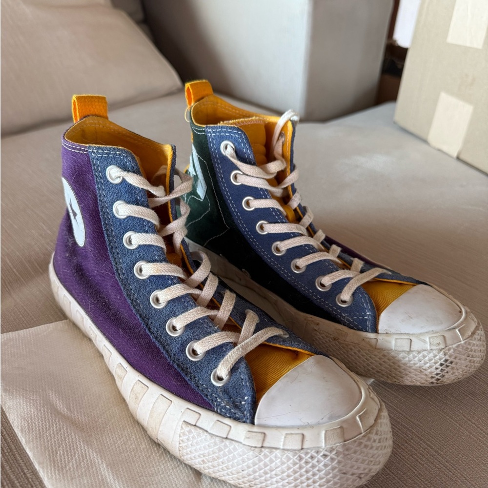 Multi-Color Rare Converse High-Tops - Picture 2 of 5
